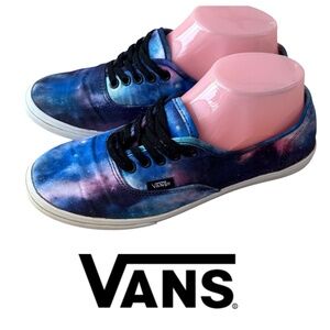 Vans Cosmic Galaxy Shoes Sneakers Womens Sz 7.5 Blue Purple Lo-Top